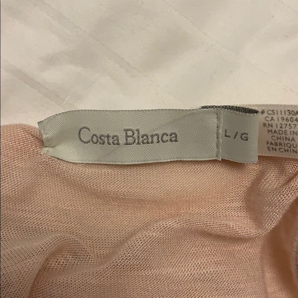 Costa Blanca Floral Lace Tank - Picture 3 of 3